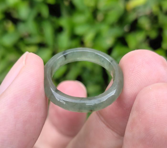 Gambar Ring Cincin Batu Giok Jadeite Jade Type A JDT034 Natural Green Burma dari CNC phoneshop Kota Administrasi Jakarta Pusat Tokopedia