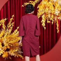 Gambar NONA RARA - Diva Tulis CNY D0452, Baju blouse batik wanita modern - XS dari Nona Rara Batik Kota Administrasi Jakarta Timur 3 Tokopedia