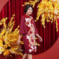 Gambar NONA RARA - Diva Tulis CNY D0452, Baju blouse batik wanita modern - XS dari Nona Rara Batik Kota Administrasi Jakarta Timur 2 Tokopedia