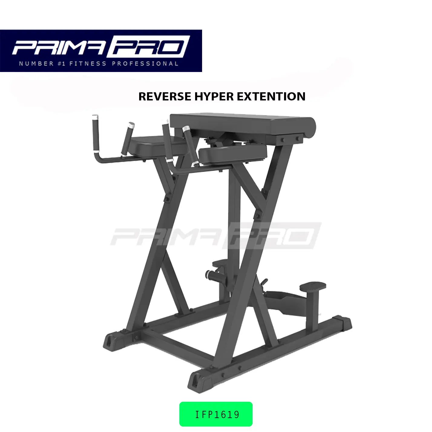 IFP1619 REVERSE HYPER EXTENTION Merk IMPULSE | Alat Gym Import