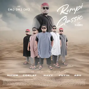 Rompi Shalat Classic Kabiro Rosal Big Size Jumbo 4XL, 5XL, 6XL Sholat