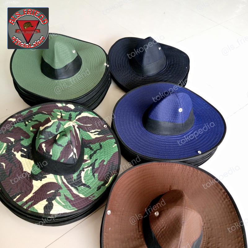 topi petani /topi mexico/ besar & kecil/topi berkebun - Shop | Tokopedia