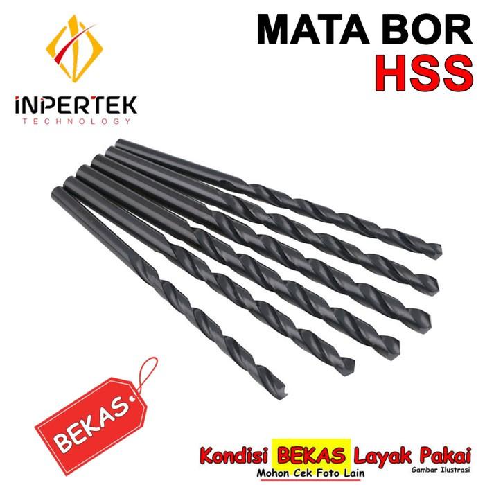 Mata Bor 13mm Drill Bit 13 Lurus HSS 13 mm Matabor Besi Mulus — Varian 13.0 — foto asli 1