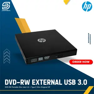 DVD RW Portable Slim Merk HP Murah Berkualitas Original