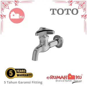 Kran Tembok TOTO T23B13 Metal Handle Sink Tap