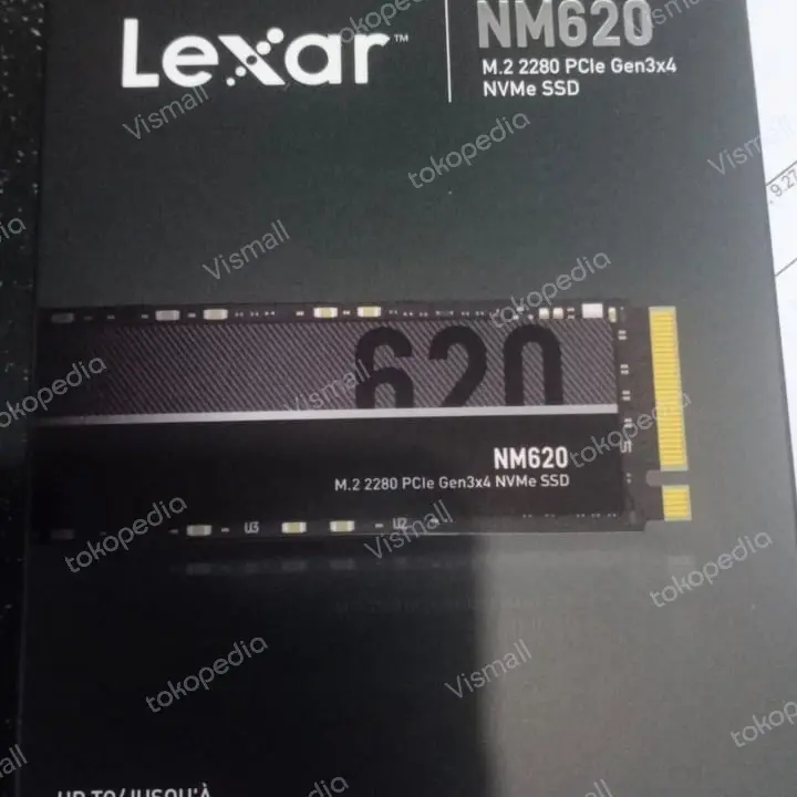 LEXAR NM620 SSD NVMe Pcie 3.0 M.2 ~512GB/New ORIGINAL Garansi RESMI 2