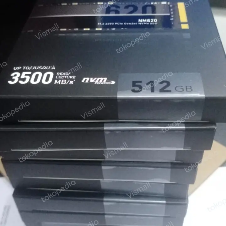 LEXAR NM620 SSD NVMe Pcie 3.0 M.2 ~512GB/New ORIGINAL Garansi RESMI 3