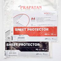 Gambar InterX Sheet Protector SPX100 (ISI 10 PER PACK) | Pelindung Kertas - SPX100A dari Toko Prapatan_NEW Kota Administrasi Jakarta Timur 1 Tokopedia