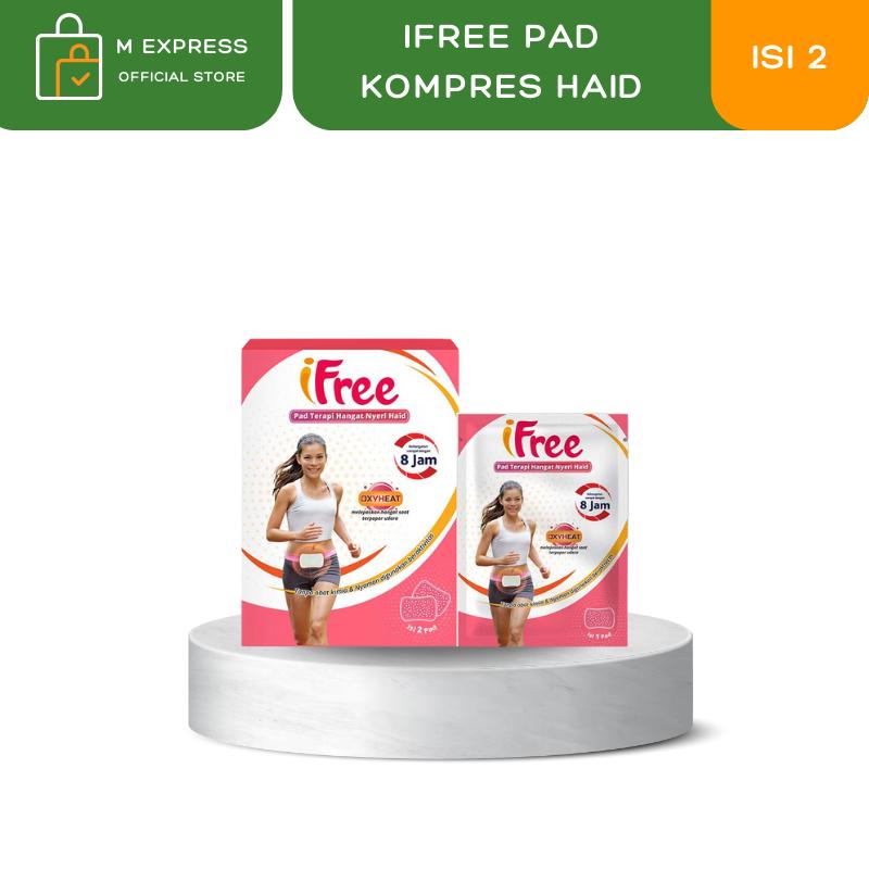 IFREE / Kompres Hangat Nyeri Haid Menstruasi / Kram Perut isi 2 pad