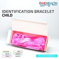 Gambar Onehealth ID Band Anak Gelang Identitas Pasien warna Kuning, Merah, Biru, Pink, Hijau, Putih - Box - 1 BOX, Biru dari Onehealth Indonesia Kab. Tangerang 4 Tokopedia