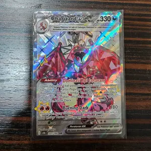 pokemon tcg harta berkilau sv4a 331/190 shiny charizard ex ssr idn