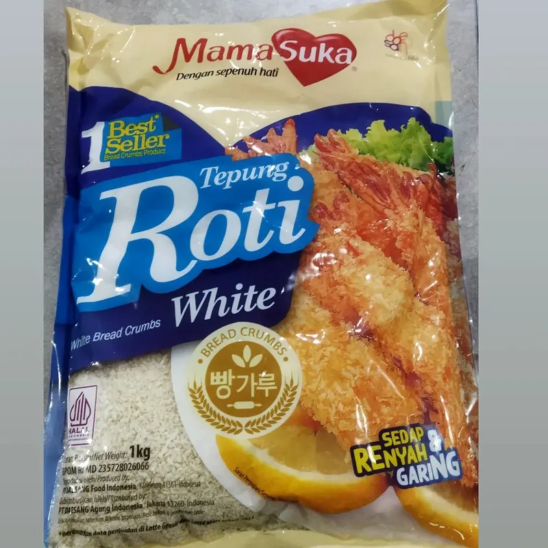 Tepung Roti White Bread Crumbs 1kg/ pack 0