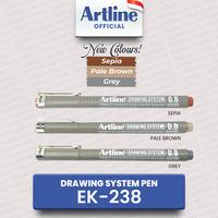 Gambar ARTLINE Drawing System Pens EK-238 - Black dari Artline Indonesia Kota Surabaya 4 Tokopedia