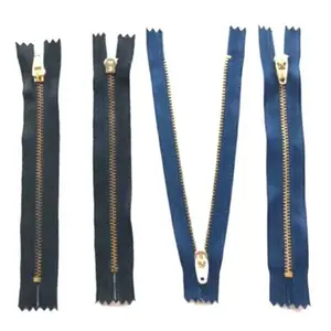 Resleting Jean - Sleting Celana jean 4"/5"/6”/7” inch Hitam