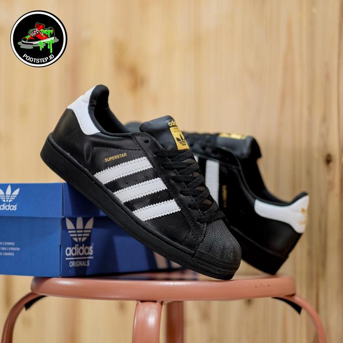 Jual Sepatu Sneakers Casual Original ADIDAS SUPERSTAR BLACK WHITE - Hitam, 43 - Kota Tangerang - Pootstepsid | Tokopedia Jual Sepatu Sneakers Casual Original ADIDAS SUPERSTAR BLACK WHITE - Hitam, 43 - Kota Tangerang - Pootstepsid | Tokopedia