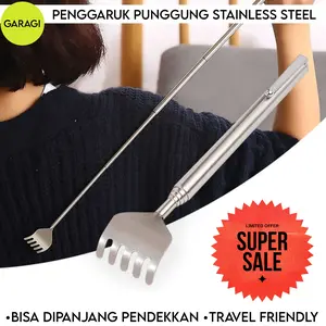 PENGGARUK PUNGGUNG TONGKAT GARUKAN BADAN ALAT GARUK TUBUH STAINLESS