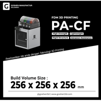 Gambar Jasa cetak 3d print - Material Nylon Carbon Fiber (PA-CF) dari Goshen 3D Kab. Sidoarjo 3 Tokopedia