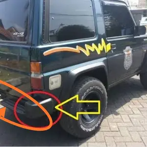 kuping corner tanduk bemper taft gt rocky feroza belakang