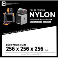 Gambar Jasa cetak 3d print - Material Nylon dari Goshen 3D Kab. Sidoarjo 3 Tokopedia