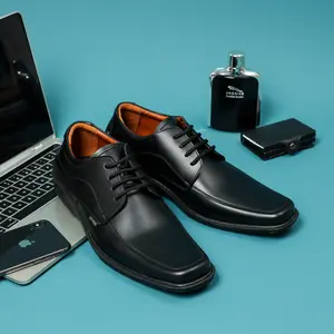Sepatu Pantopel Pria Sepatu Kerja Pria Sepatu Oxford Geschoss Big Size Hitam Pantofel Shoes