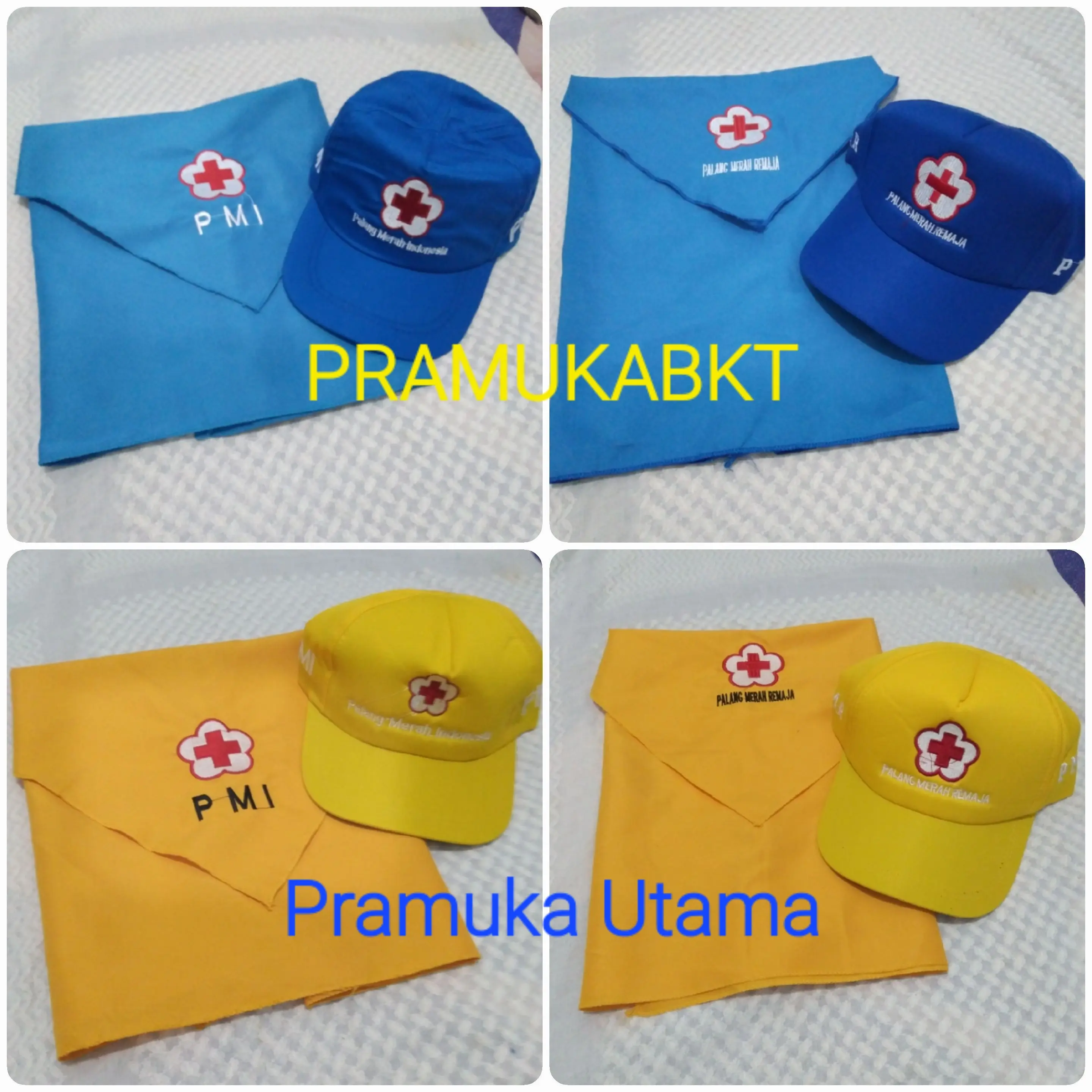 Topi + slayer PMI / PMR BORDIR super halus