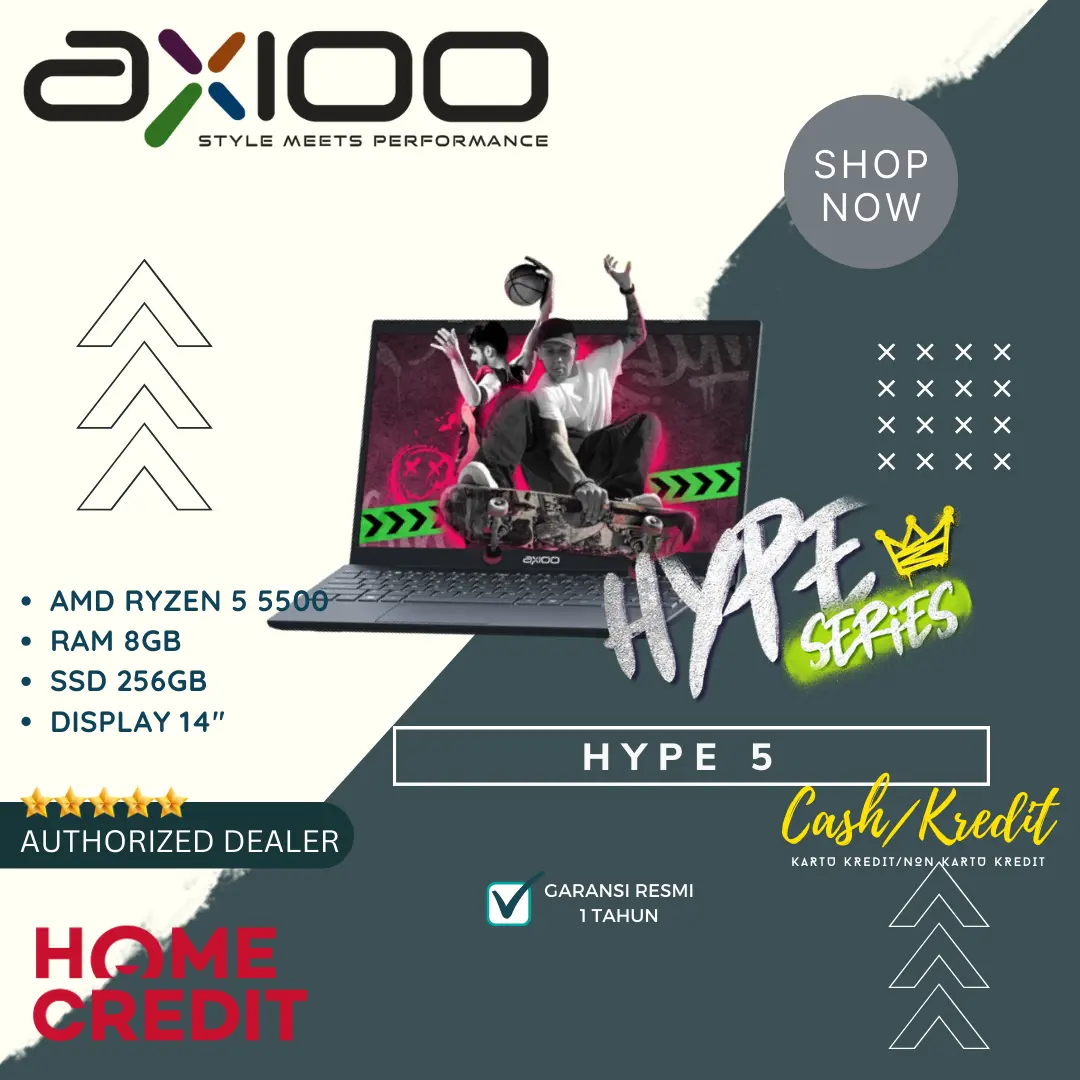 LAPTOP AXIOO MYBOOK HYPE 5 AMD R5 5500/8GB/256GB/14"