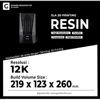 Gambar Jasa Cetak 3D Printing - Material Tough Resin SLA 12K dari Goshen 3D Kab. Sidoarjo 2 Tokopedia