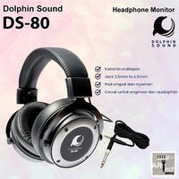 Gambar Headphone Dolphin Sound DS 80 Studio Monitor untuk Rekaman /DS80/D S80 dari Artech Music Kota Bekasi 1 Tokopedia