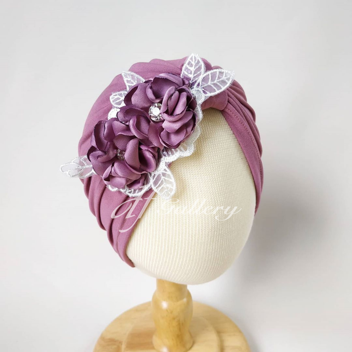 Gambar Turban Anak Bayi Perempuan Kayla dfGallery Bunga Permata Cantik - Taro dari dfGallery.id Kota Surabaya 5 Tokopedia