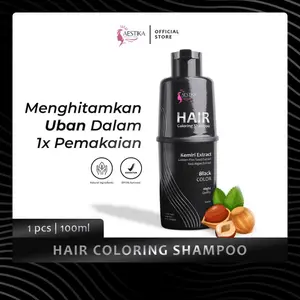 Hair Color Shampoo Penghitam Rambut Uban By Aestika Shampoo
