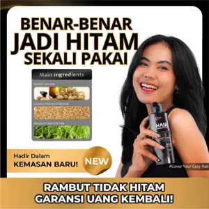 Hair Coloring Shampoo Penghitam Rambut Uban Aestika Shampo Original