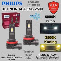 Gambar Led Honda HRV 2015-2018 Philips Ultinon Access 6000K Putih dan Kuning - Headlamp H4, Putih dari bohlamhid Kota Tangerang 4 Tokopedia