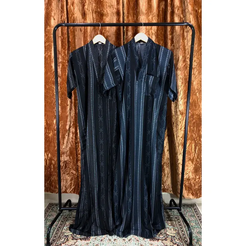 BKR - Baju Jubah Gamis Sultan Remaja Santai Lengan Pendek Saudi Maroko 1