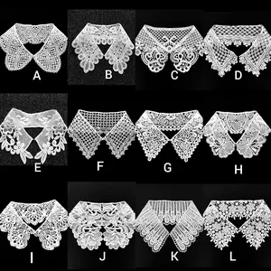 kerah standard import ( 1 ), aplikasi kerah, kerah bordir, renda kerah