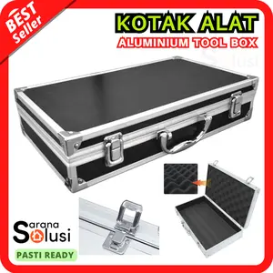Kotak Alat Tool Box Perkakas Aluminium Penyimpanan Multifungsi