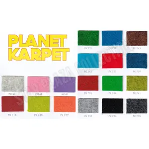 Karpet Brudu Polos Planet Super Buana Meteran Murah (Mushola, Pameran)