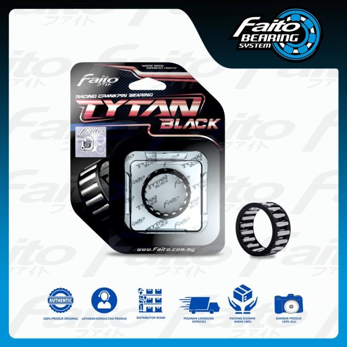 Gambar Faito Crankpin Bearing Tytan Black Laher Bambu Bawah / Roches (Needle Bearing) Beat / Supra X / Supra X 125/ Revo Rs dari Faito Indonesia Kota Administrasi Jakarta Timur Tokopedia
