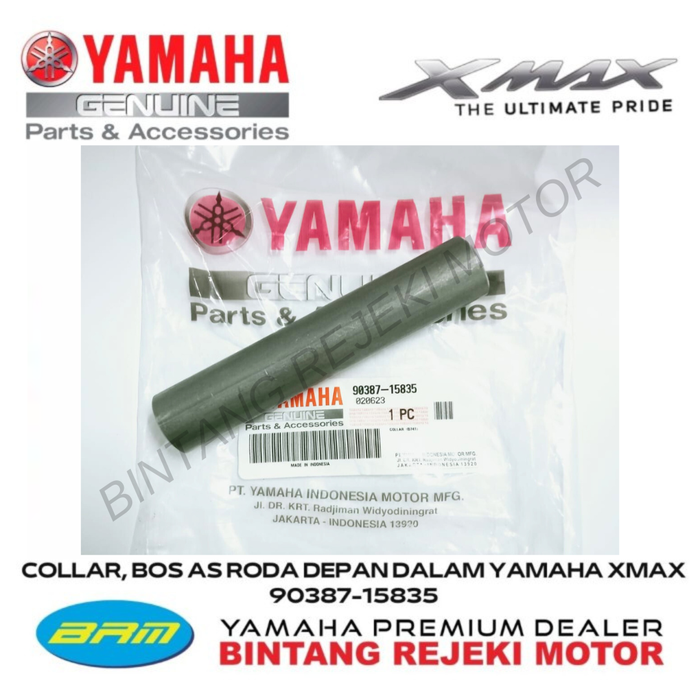 Gambar COLLAR, BOS AS RODA DEPAN DALAM YAMAHA XMAX 90387-15835 dari Yamaha Bintang Rejeki Motor Kab. Bandung Tokopedia