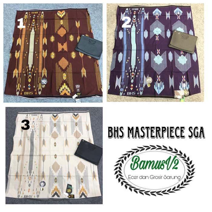 Gambar Sarung BHS Mesres Sutra SGA dari grosir sarung bamus Kab. Sleman Tokopedia