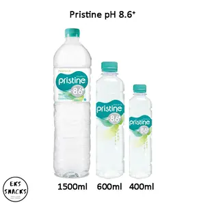 Pristine Water pH8+ 1500 ML / 1,5 Liter [1 Box Isi 12 Pcs]