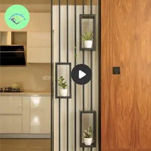 Partisi ruangan minimalis full kayu