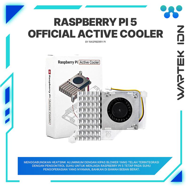 Raspberry Pi 5 Official Active Cooler - Shop | Tokopedia