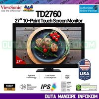Gambar ViewSonic TD2760 27" Inch - FHD 1080p VA HDMI DP VGA Speaker 10-point VESA Touchscreen Monitor dari Duta Mandiri Infokom Kota Administrasi Jakarta Pusat 1 Tokopedia