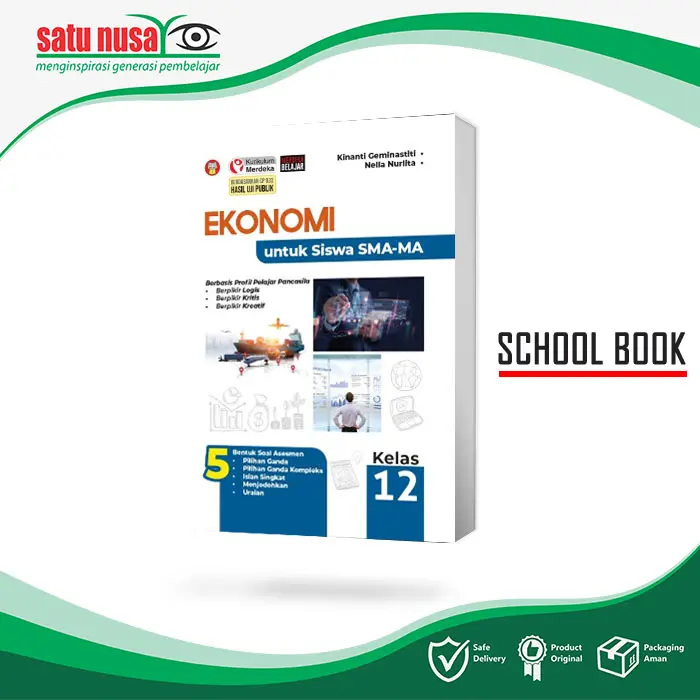Buku Ekonomi Untuk Siswa SMA-MA Kelas 12