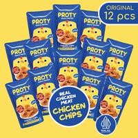 Gambar PROTY Original (Bundle 12) Snack Keluarga Tinggi Protein Chicken Chips dari PROTY Official Store Kota Administrasi Jakarta Barat 1 Tokopedia