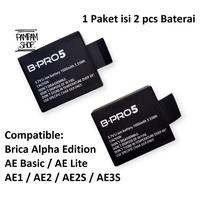 Gambar 2 PCS BATERAI BRICA Compatible for B-PRO 5 ALPHA EDITION MARK IIS AE2S AE LITE BASIC dari Pampam Shop Kab. Tangerang 1 Tokopedia