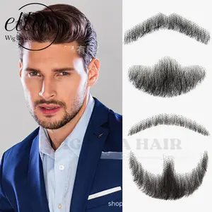 Mustache Beard Original Ella Hair Kumis dan Jenggot Asli Lace Tersedia Berbagai Macam Model dan Warna Terlihat Natural dan Nyaman ketika Dipakai Oleh Pria