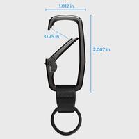 Gambar DNAC Lightweight Carabiner with Leather Keychain Rugged Type for Backp dari DNAC Kota Administrasi Jakarta Pusat 5 Tokopedia
