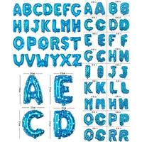 Gambar DINOSO Balon Foil Huruf Biru Abjad A-Z (1Pack Isi 50PCS) 16inch 40cm - Biru A (50pcs) dari DINOSO INDONESIA Kota Administrasi Jakarta Barat 3 Tokopedia