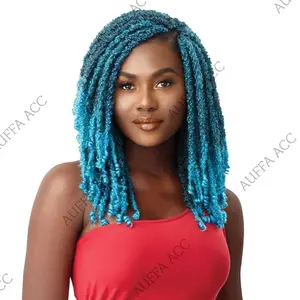 Auffa acc rambut sambung//Outre Bonita butterfly locs coily tip 12"